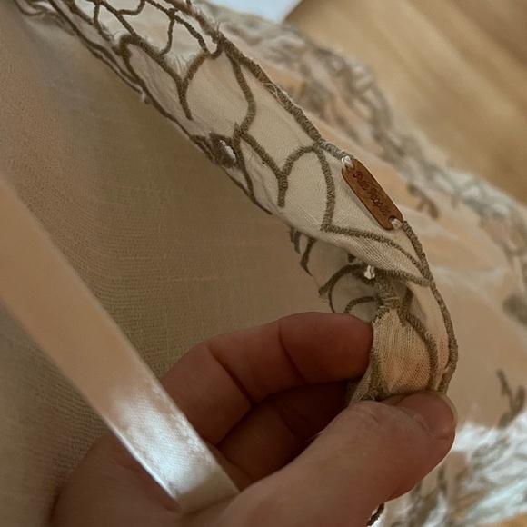 Free People Embroidered strappy tank - Picture 2 of 3